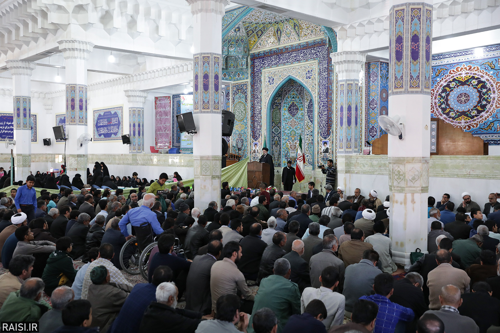 گزارش تصویری حضور تولیت آستان قدس رضوی در جمع مردم شهرستان راور کرمان