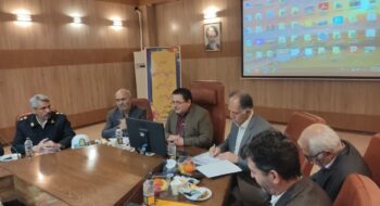 برگزاری جلسه شورای هماهنگی ترافیک شهرستان مبارکه به میزبانی شهر مجلسی