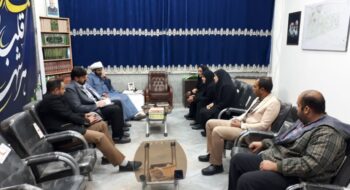دیدار نوروزی شهردار ، رئیس و اعضای شورای اسلامی با امام جمعه محترم شهرمجلسی