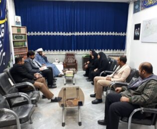 دیدار نوروزی شهردار ، رئیس و اعضای شورای اسلامی با امام جمعه محترم شهرمجلسی