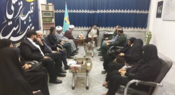 دیدار شهردار رئیس و اعضای شورای اسلامی شهر با امام جمعه جدید شهر مجلسی